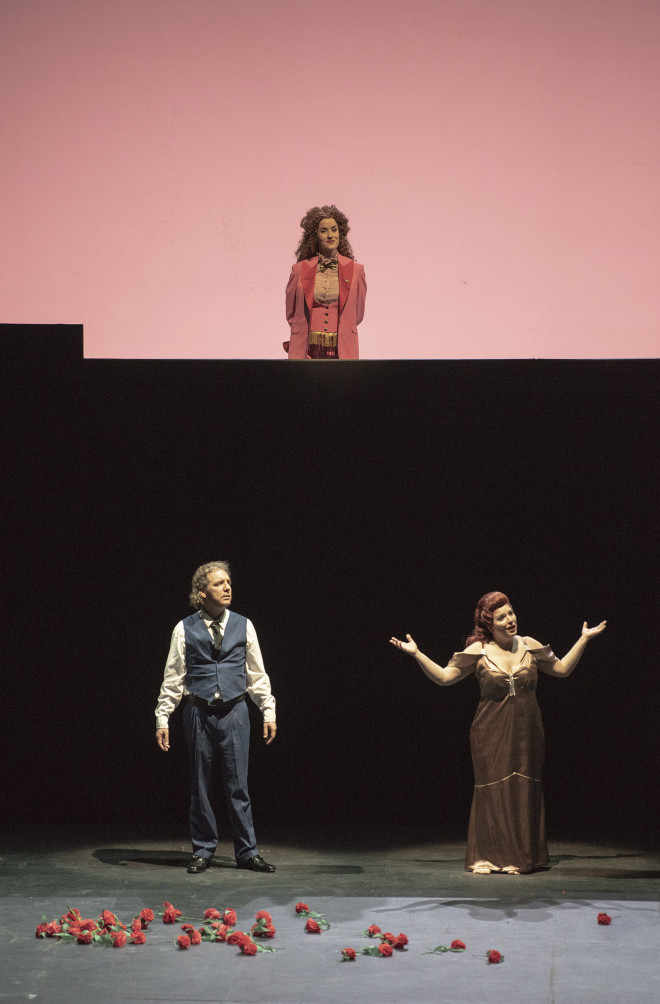 photo of Dan and Ellen, Orfeo at Teatro Colon 2019
